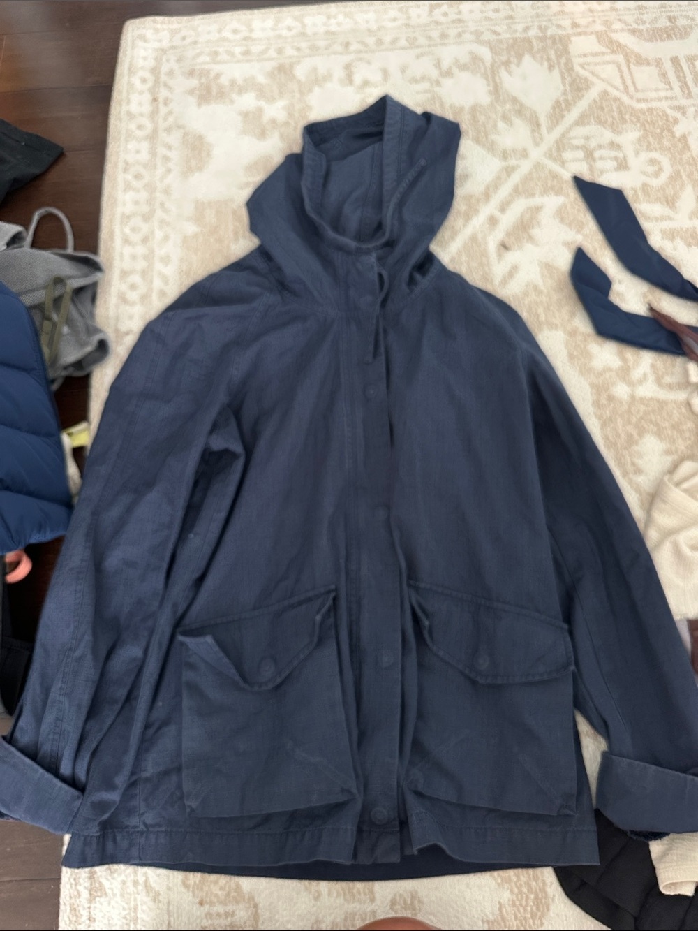 GAP navy Hooded Jacket